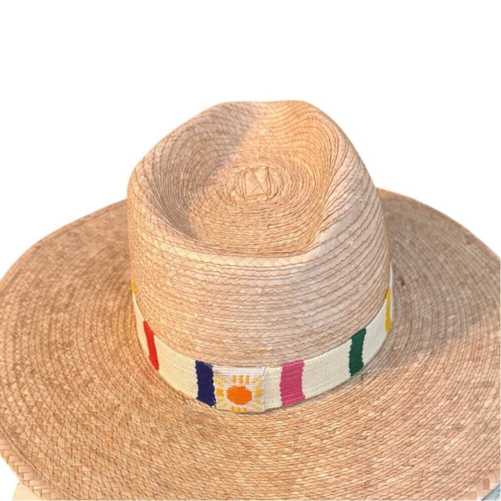 Sunshine Tienda Dora Palm Straw Hat Women's Sz. XS/S - Picture 3 of 8